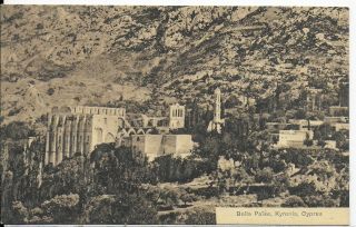 Rare Vintage Animated Postcard,  Bella Paise,  Kyrenia,  Cyprus