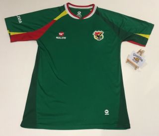Walon Bolivia 11/12 Home Football Shirt (m) Soccer Jersey Trikot Rare Vintage