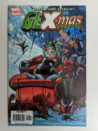 Great Lakes Avengers Gl X - Mas Christmas Special 1 Marvel Vf Rare Squirrel Girl