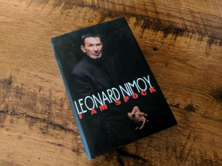 I Am Spock By Leonard Nimoy Hardcover Book Signed 1st Edition 1st Print Rare