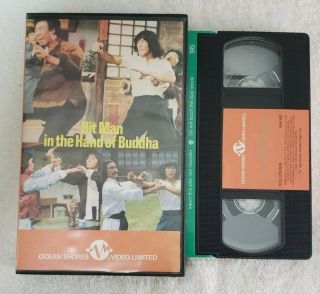 Hit Man In The Hand Of Buddha Ocean Shores Vhs Kung Fu Rare