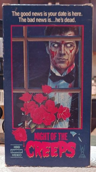 Night Of The Creeps Vhs Horror Hbo Video Rare