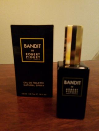 Vintage Bandit De Robert Piguet Paris France Eau De Toilette Spray 3.  3 Oz 95