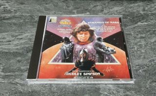 Doctor Who Pyramids Of Mars Cd Dudley Simpson Near Rare Oop Filmcd 134