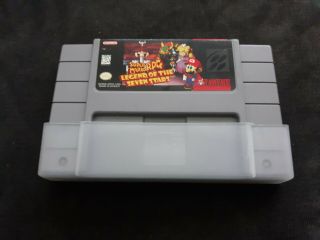 Mario Rpg: Legend Of The 7 Stars For Nintendo Snes With Case Rare