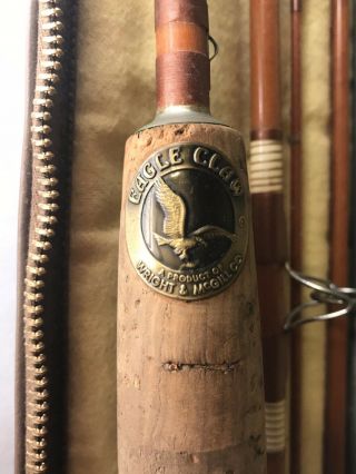 Vintage Wright McGill Eagle Claw Trailmaster 6.  5” Fishing Rod No.  4TMC 2