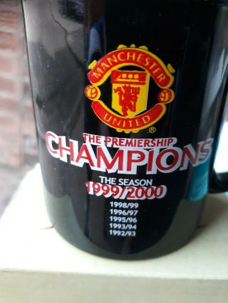 Man Utd Mug 1999 /2000 Prem Champs Rare
