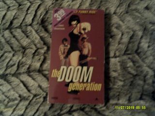The Doom Generation Vhs Video James Duval & Rose Mcgowan Unrated Rare 1995