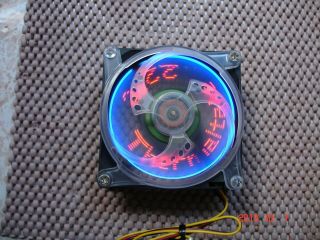 CPU cooler:Thermaltake BlueOrb FX modded Displays temperature and Logo,  very rare 2