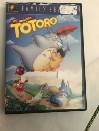 My Neighbor Totoro (dvd,  2002) Oop Htf Rare Good