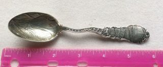 Sterling Souvenir Spoon Denver Full Size 5 1/2