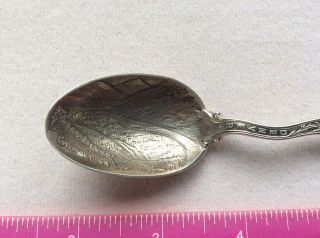 Sterling Souvenir Spoon Denver Full Size 5 1/2 2