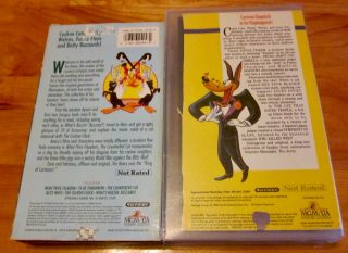 Tex Avery Screwball Classics Volume 1 & 4 MGM/UA VHS Christmas rare pop 2