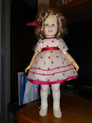 Vintage Ideal 1972 Shirley Temple Doll 16 " With Clothes