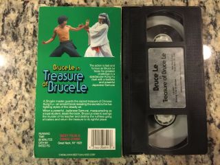 TREASURE OF BRUCE LE RARE OOP VHS 1979 MARTIAL ARTS ACTION KARATE CLASSIC EPIC 2