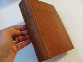 1898 Antique History Of Our War W/ Spain Battles Young Puerto Rico Cuba Us Navy