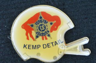 Rare Us Secret Service Lapel Pin Kemp Detail