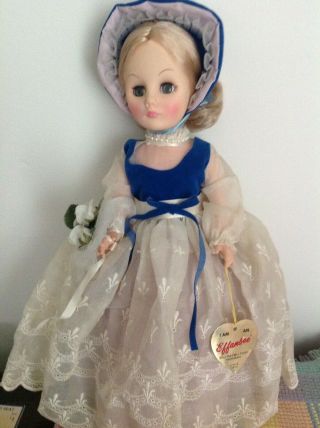 Vintage 1978 Effanbee Doll,  15 " With Tag -