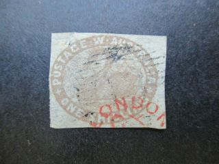 Western Australia Stamps: 1/ - Imperf Swan Rare (c275)