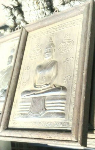 Lp Sothorn Stamp Sheet Plate Thai Amulet Phra Talisman Magic Rare Old Ancient
