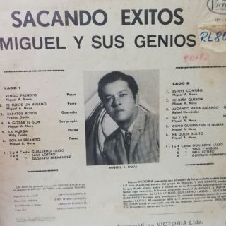 MIGUEL Y SUS GENIOS JUGANDO GUARACHA VERY RARE SALSA EX 106 LISTEN 2