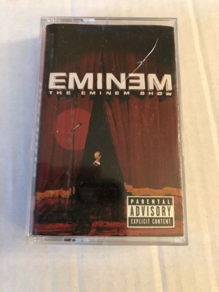 Eminem The Eminem Show Cassette Tape 2002 Rare