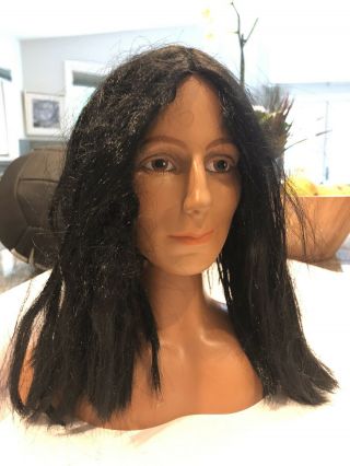 Rare Vintage 1977 Cher Makeup Center Doll Head/bust Mego Corp