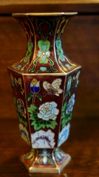 Chinese Cloisonne Vase - Jingfa