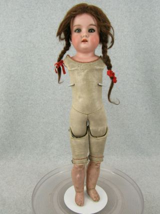 18 " Antique Bisque Head German Armand Marseille Dep Doll Parts