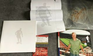 Dennis Bergkamp Arsenal Testimonial Programme & Rare Ticket Plus