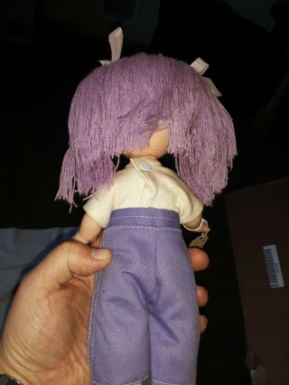 Vintage Uneeda Jelly Jeans Doll Purple Rare with box. 3