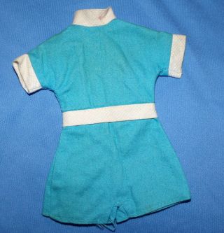 Vintage Ideal Tammy Doll Blue White Playsuit