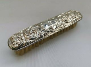 Vintage 1964 Wi Broadway & Co Solid Sterling Silver Clothes Coat Hallway Brush