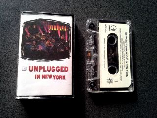 Rare Nirvana Unplugged In York Cassette Tape Phillippines Like