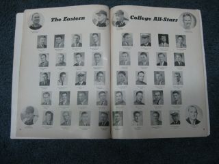 Vintage NFL 1949 College All Stars Vs YORK GIANTS Program RARE Polo Grounds 2