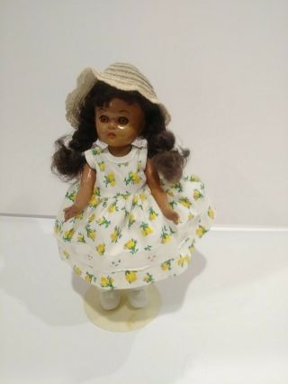 Vintage African American 7 " Virga Doll Ginny Clone 1950s