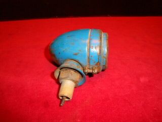 Antique Bullet Light For Vehicle With Glass And Housing