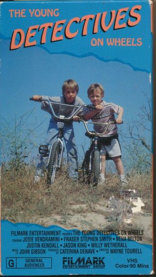 The Young Detectives On Wheels Wholesome Family Fare (for A Change) Vhs Rare
