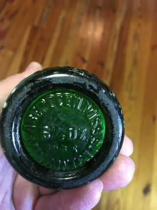 Rare Green Chief Bottle Coca - Cola Aberdeen Mississippi 3