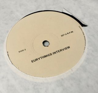 Eurythmics Rare Aussie Promo Interview Lp 12 " Vinyl Revenge Era 