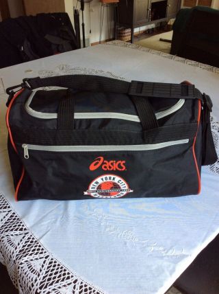 Asics Gym Bag / Carry On / Duffel 25th Anniversary Nyc Marathon Rare Hq