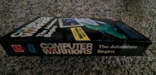 RARE Vintage Computer Warriors VHS Cassette Tape Mattel 1989 3