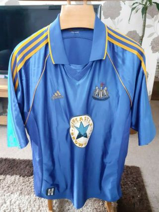 Rare Old Newcastle United Away 1998 Football Shirt Size X Large