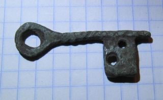 Ancient Bronze Amulet " Key " Kievan Rus Vikings 9 - 12 Ad.  96