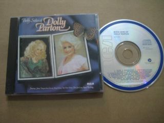Both Sides Of Dolly Parton Rare Aussie Only Blue Rca Cd - Bpcd 5071 - No Barcode