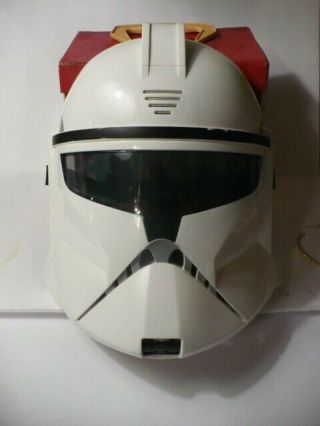 Hasbro - Star - Wars - Storm - Trooper - Talking - Mask - Costume - Accessory - 2011 - - 12481 Rare