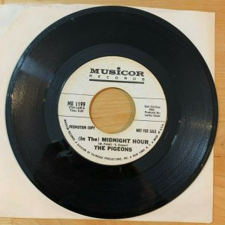 RARE The Pigeons (In The) Midnight Hour/Stick in My Corner Psych 45 WL Promo 2