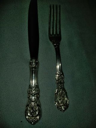 Francis I By Reed & Barton Sterling Silver Flatware 1 Fork And 1 Knife
