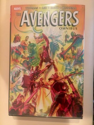 Avengers By Roy Thomas Volume 2 Omnibus Hardcover Hc Rare Oop.