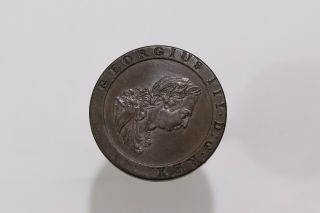 Uk Gb Penny 1797 Rare Au Details B21 7824